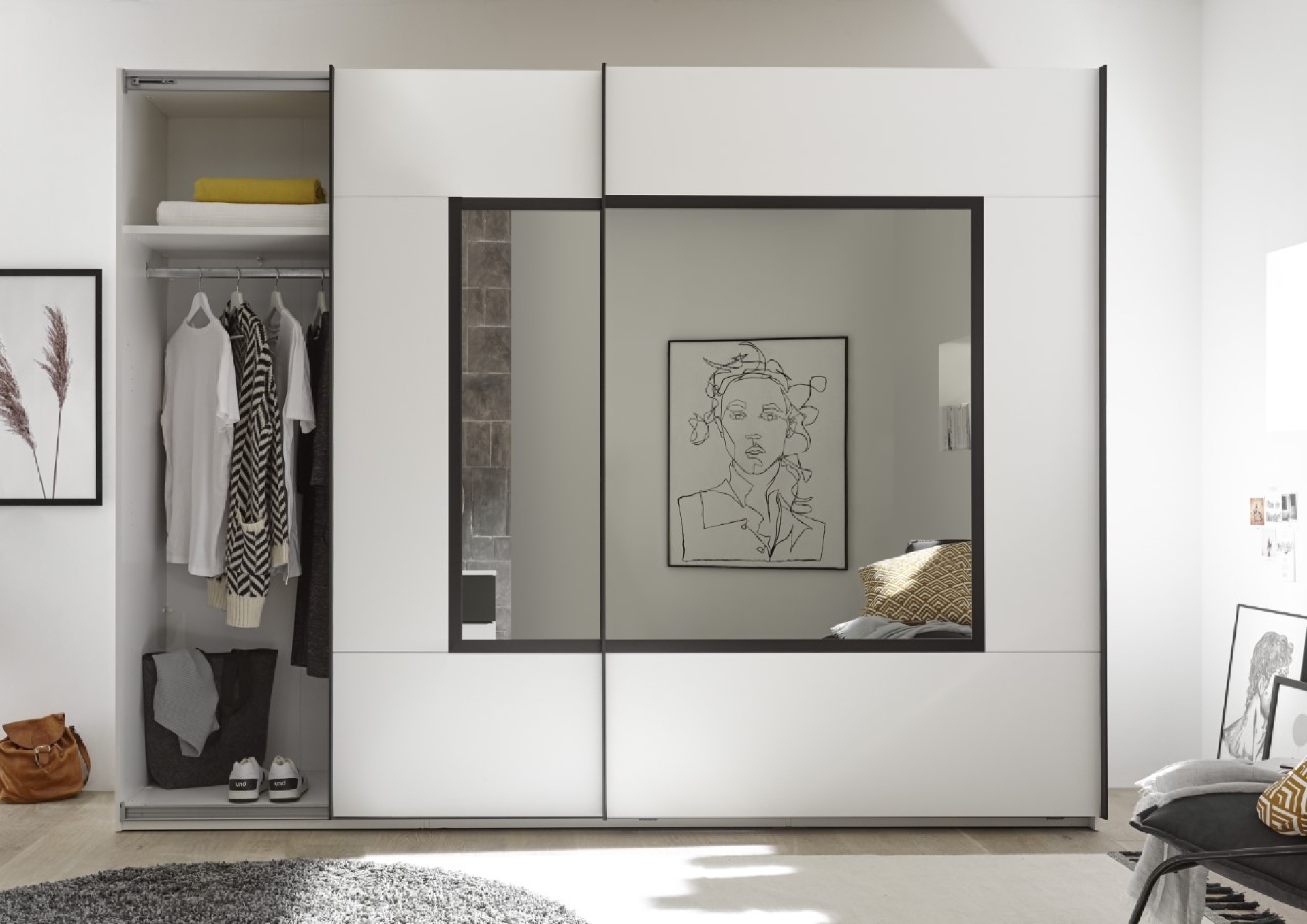 Kleiderschrank »Toledo« 270cm Spiegeltüren